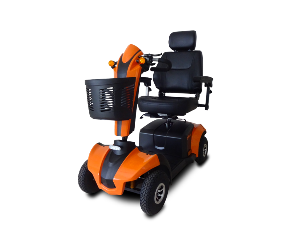 Flat-Free Tires and Long Battery Range
