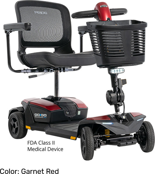 Pride Go-Go Endurance AL+ 4-Wheel Scooter (SC54ALX) - What's in the box