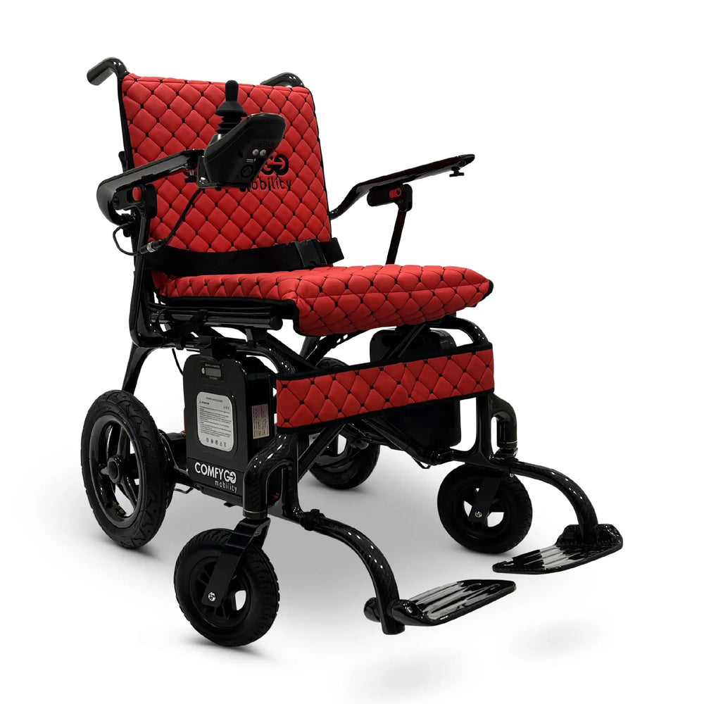 ComfyGO Phoenix Carbon Fiber Electric Wheelchair - What's in the box