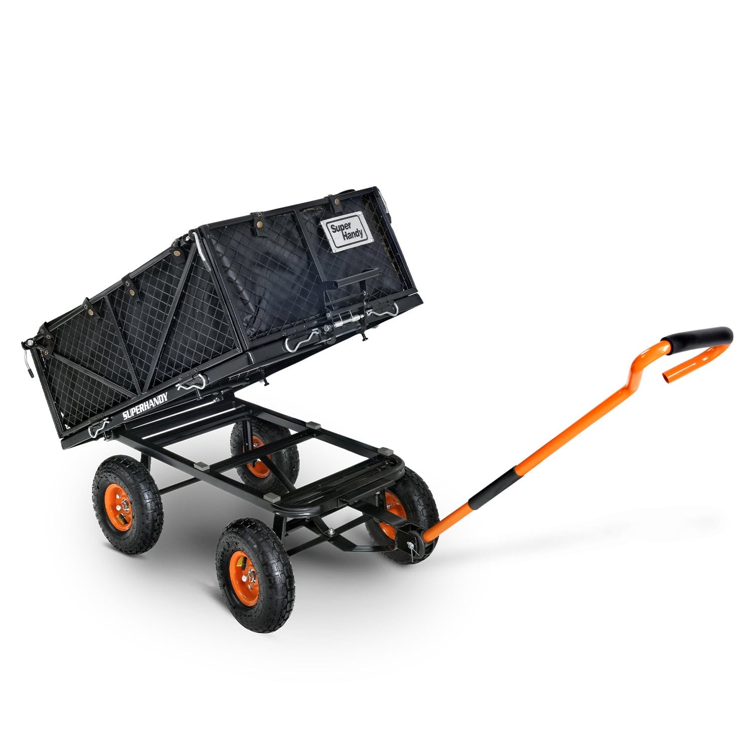 Haul Up to 660 Lbs with a Heavy-Duty Steel Frame