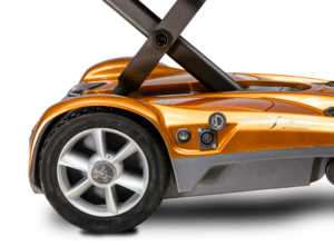 LED Headlight and Easy-to-Read Controls