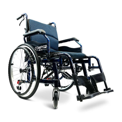ComfyGO X-1 Lightweight Manual Wheelchair - What's in the box