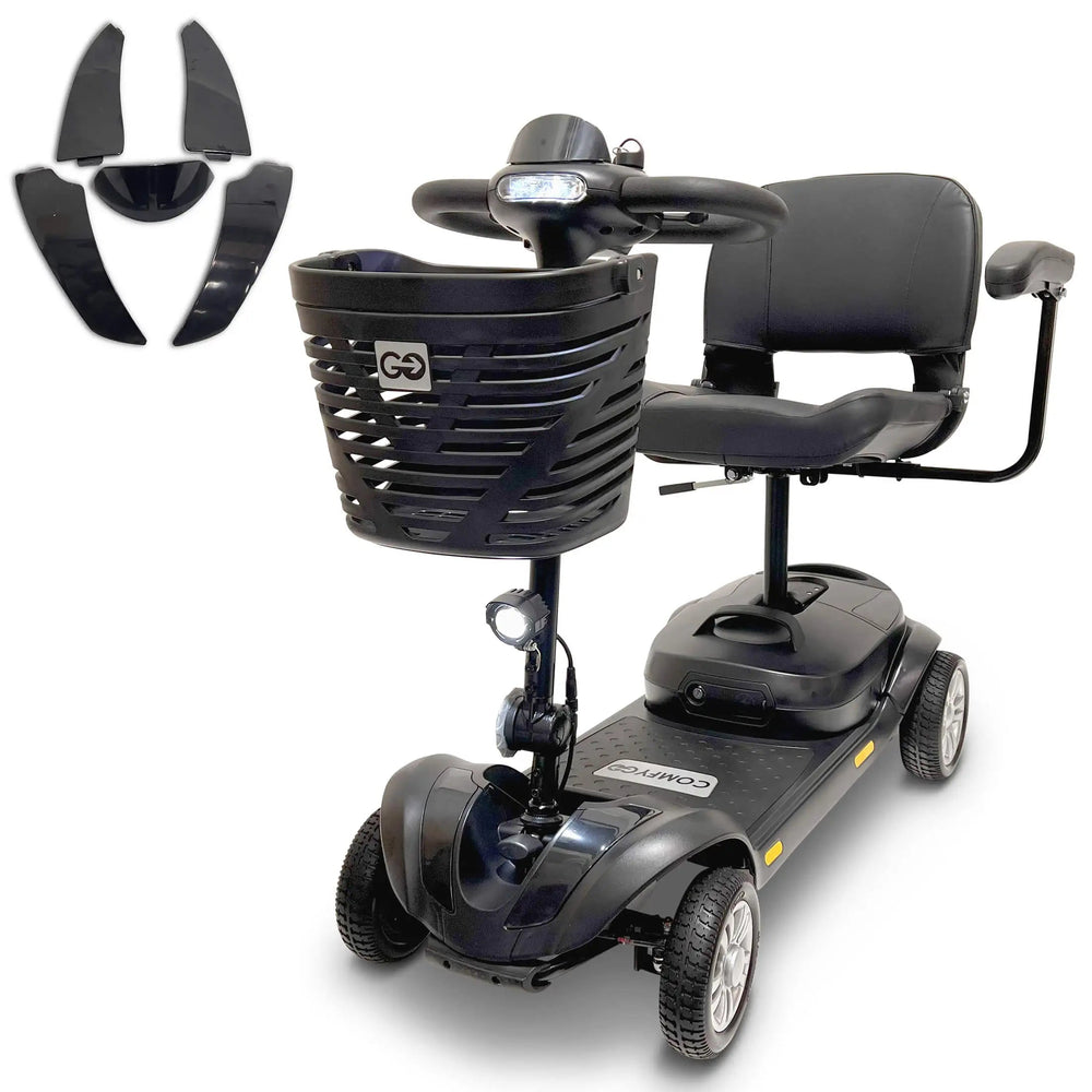 ComfyGO Z-4 Ultra-Light Electric Mobility Scooter - What's in the box