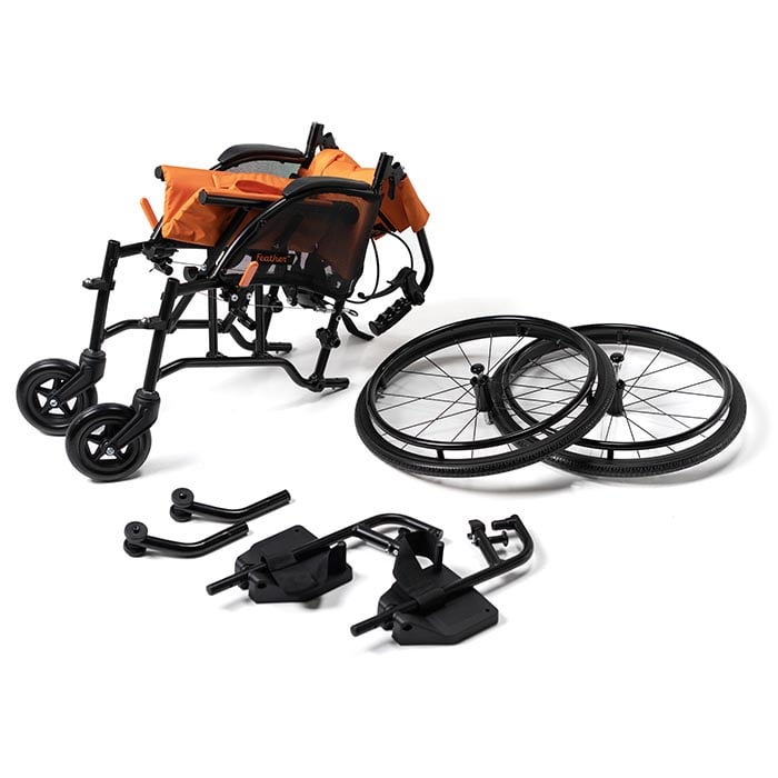 Feather Kids Chair Pediatric Wheelchair, Only 12 lbs