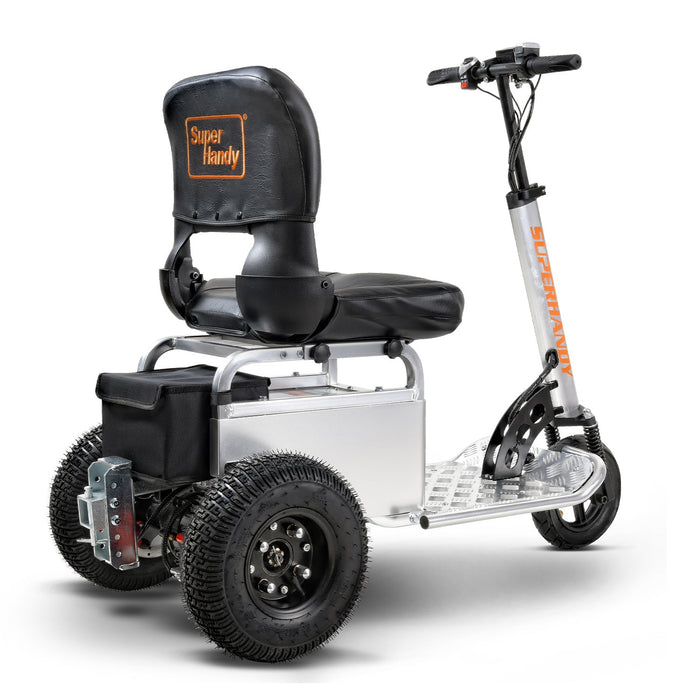 SuperHandy Electric Tugger, 2,600 lb Towing Capacity, 350 lb Rider Limit