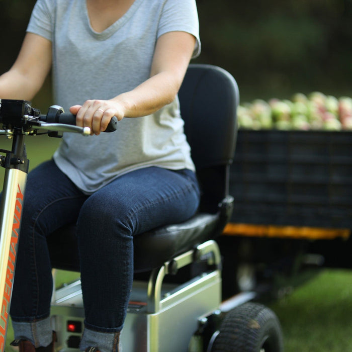SuperHandy Electric Tugger, 2,600 lb Towing Capacity, 350 lb Rider Limit