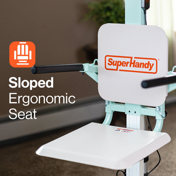 SuperHandy GoRise FC Floor Lift, 400 lb Capacity with Dual Power