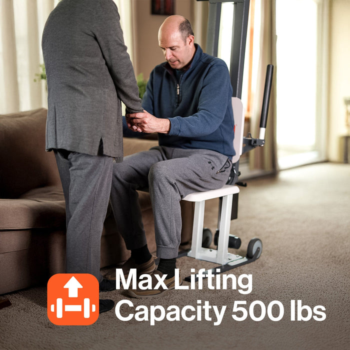 SuperHandy GoRise FS Floor Lift, 500 Lb Capacity with Dual Power Mode