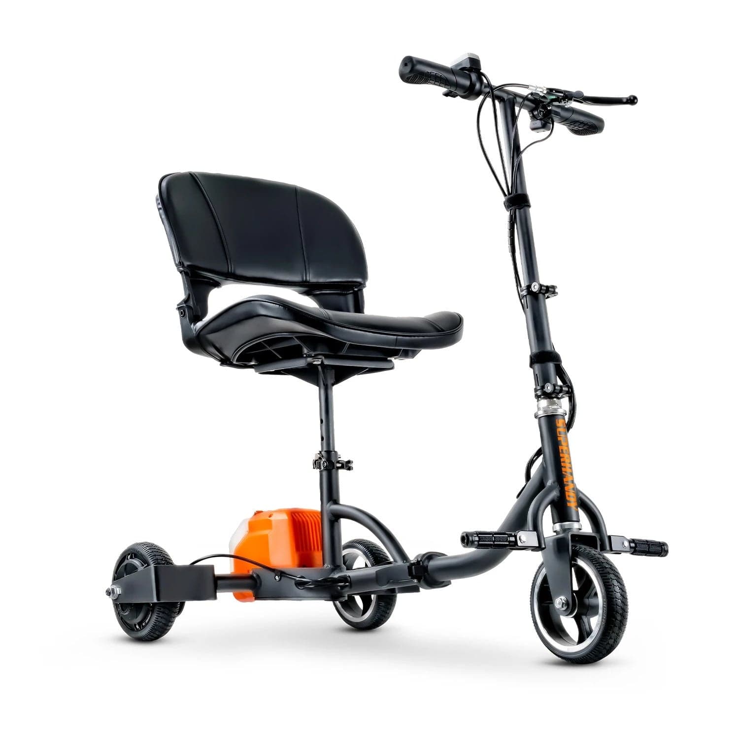 Two Swappable Batteries for Up to 13 Miles