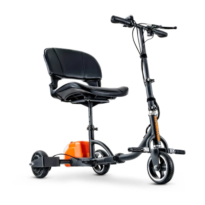 SuperHandy Passport 3-Wheel Mobility Scooter, Foldable, Dual Battery
