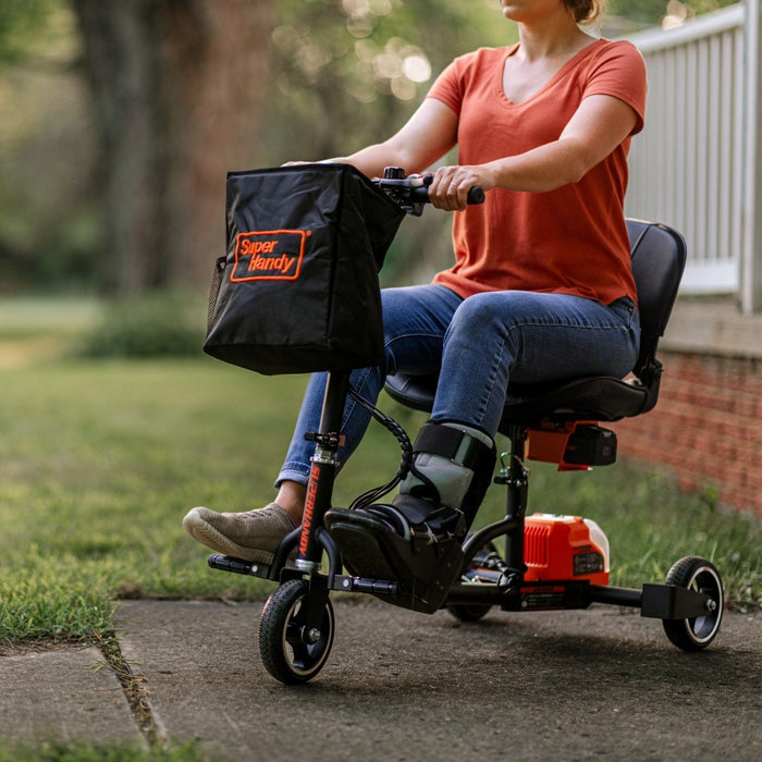 SuperHandy GoRide 2 Portable Power Wheelchair, 330 lb Capacity