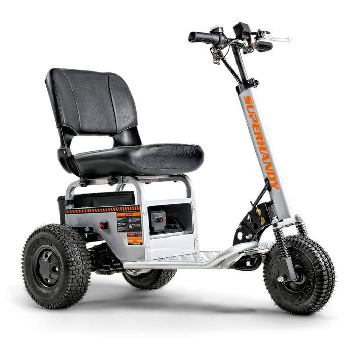 SuperHandy Electric Tugger, 2,600 lb Towing Capacity, 350 lb Rider Limit