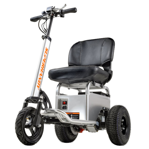 SuperHandy Electric Tugger, 2,600 lb Towing Capacity, 350 lb Rider Limit