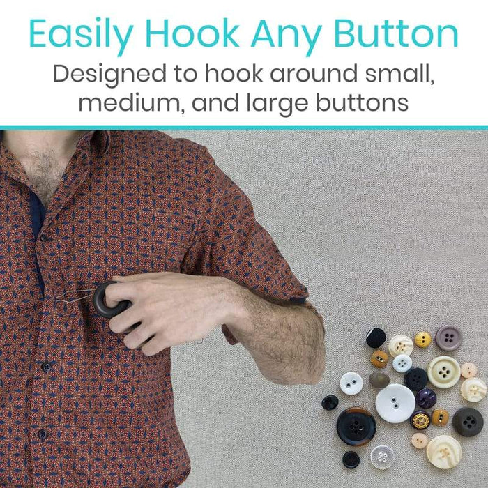 Button Hook Model: V - button-hook-with-finger-hole