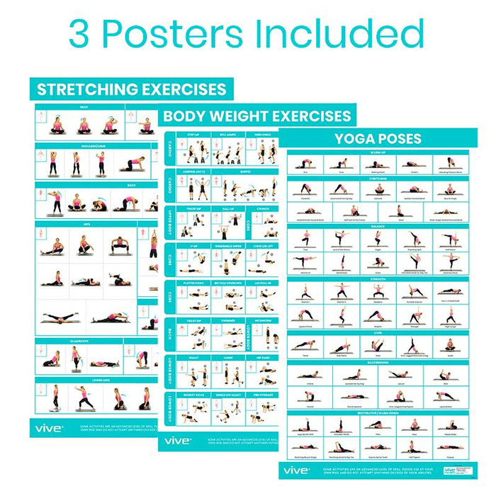 No Equipment Required Poster 3-Pack - no-equipment-required-poster-3-pack