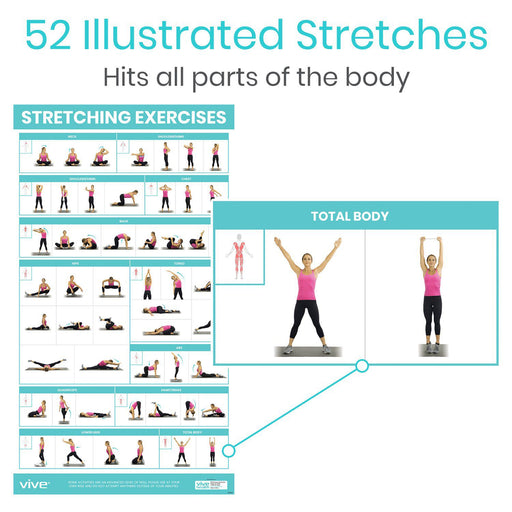 Stretching Workout Poster - stretching-workout-poster