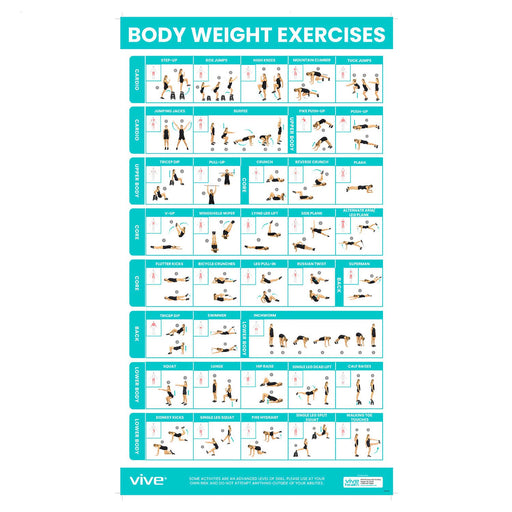 Bodyweight Workout Poster - Default Title - bodyweight-workout-poster