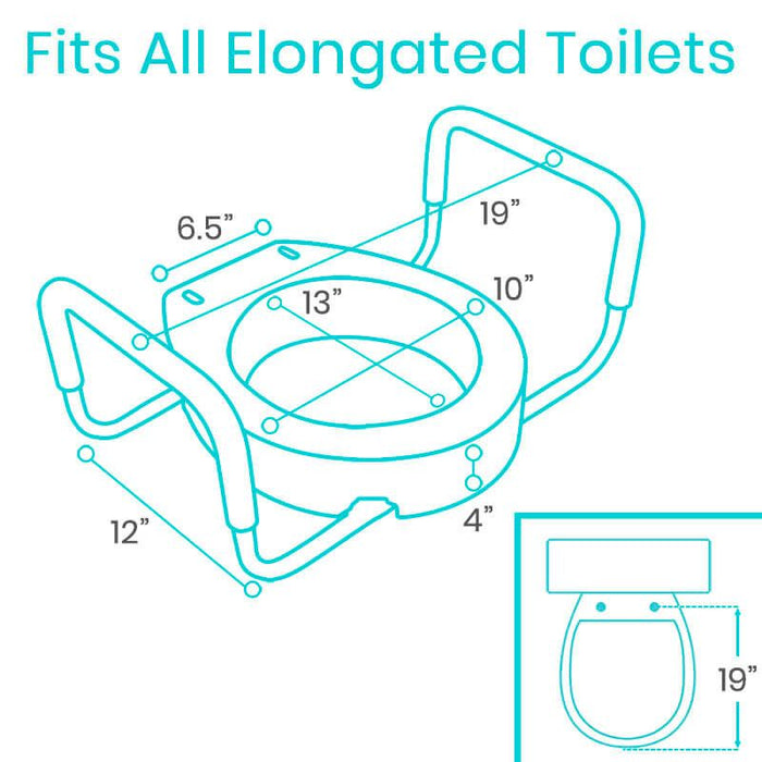 Toilet Seat Riser with Arms - toilet-seat-riser-arms