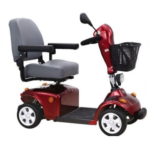 FreeRider USA FR168-4S 4 Wheel Bariatric Scooter Left View