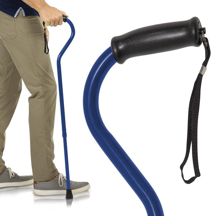 Offset Bariatric Cane - Blue - offset-bariatric-cane