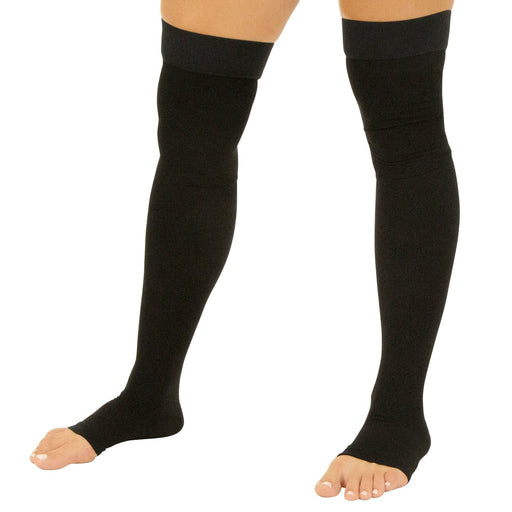 Thigh High Compression Stockings - Small - thigh-high-compression-stockings