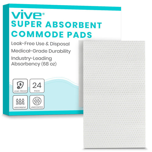 Commode Pads 24 pack (No Liners) - Default Title - commode-pads-24-pack-no-liners