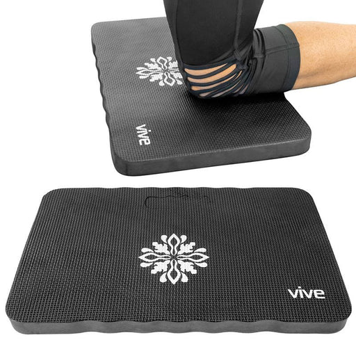 Yoga Knee Cushion - Black - kneeling-pad