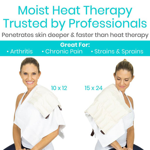 Hydrocollator Moist Heat Pack - Neck Contour (24") - hydrocollator-packs