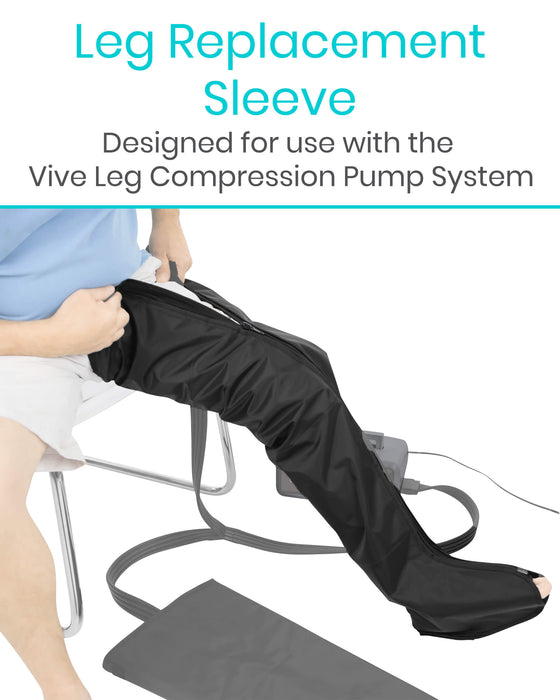 Replacement Leg Compression System Sleeves - Large - leg-compression-sleeves