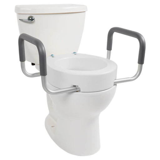 Toilet Seat Riser with Arms - Standard - toilet-seat-riser-arms