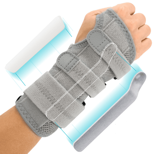 Reversible Wrist Brace - Gray - wrist-support-brace