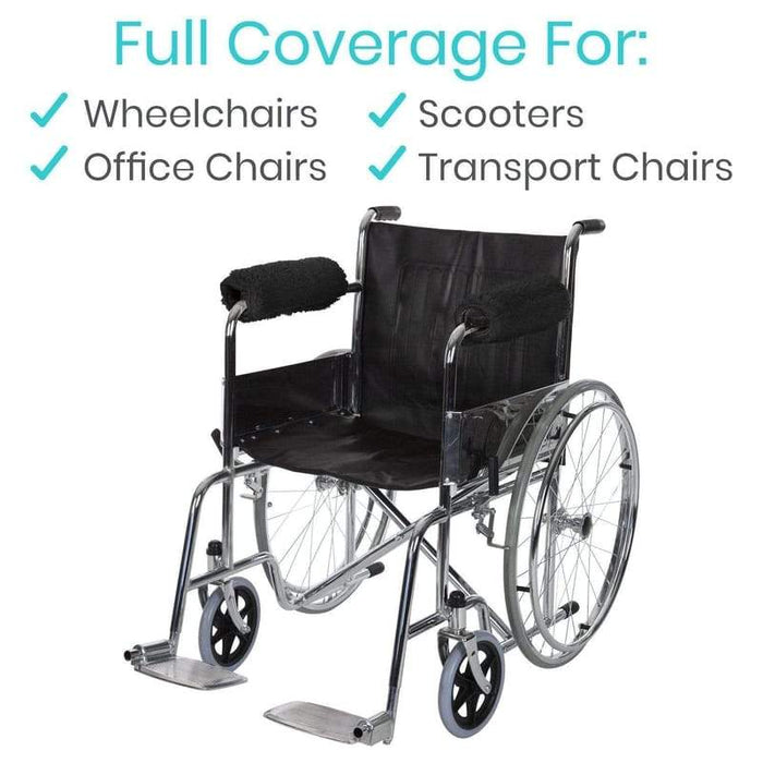 Wheelchair Armrests - Grey - wheelchair-armrests