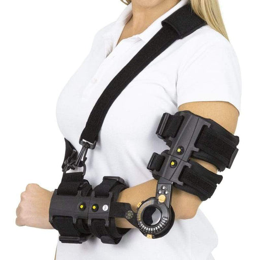 ROM Elbow Brace - Right - hinged-elbow-brace