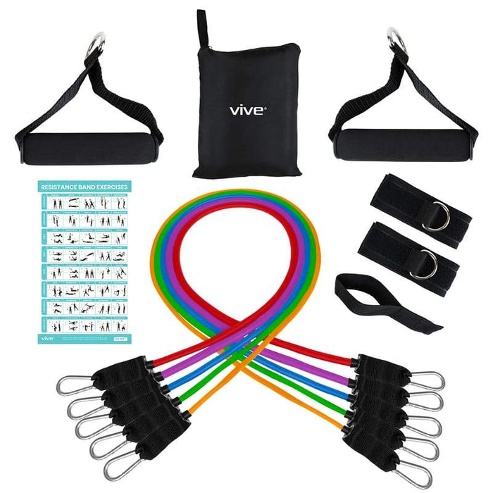 Tube Resistance Bands - Default Title - exercise-bands