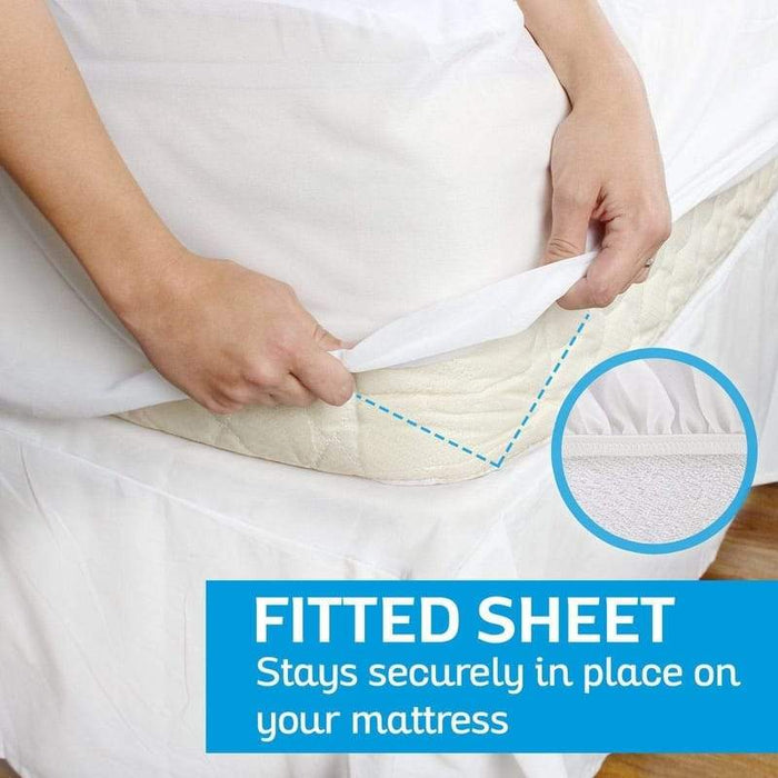 Waterproof Mattress Protector - Twin XL - waterproof-mattress-cover