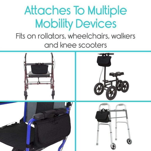 Mobility Side Bag - wheelchair-side-bag