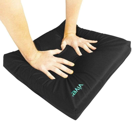 Wheelchair Gel Seat Cushion - Back Support Comfort and Pain Relief - 16" x 16" - wheelchair-cushions-gel